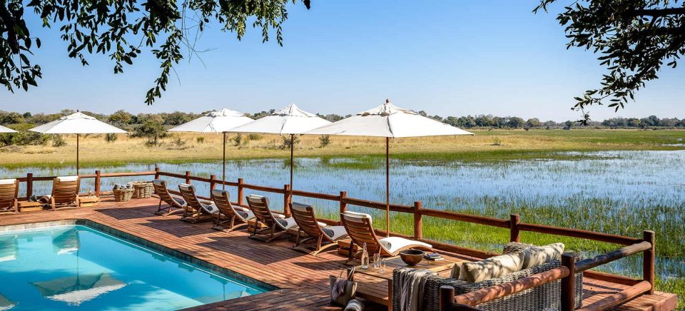 Sanctuary's Chief Camp Moremi Game Reserve Okavango Delta Botswana Africa Safari Lodge