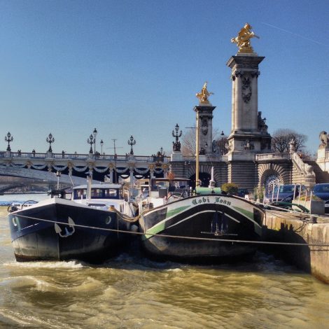 Paris Sena Ponte Alexandre III França France