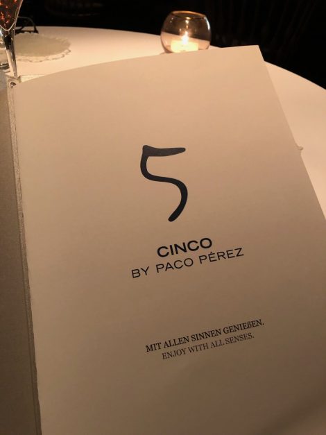 Das Stue Cinco by Paco Perez Restaurant Berlin Berlim Alemanha Germany Deutschland