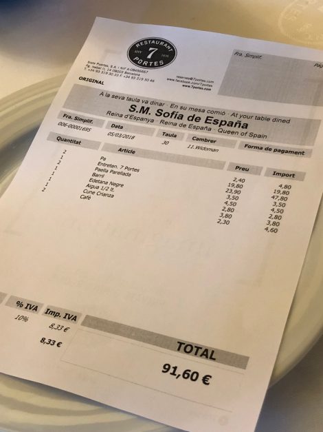 Set Portes Restautante Barcelona Espanha Spain España