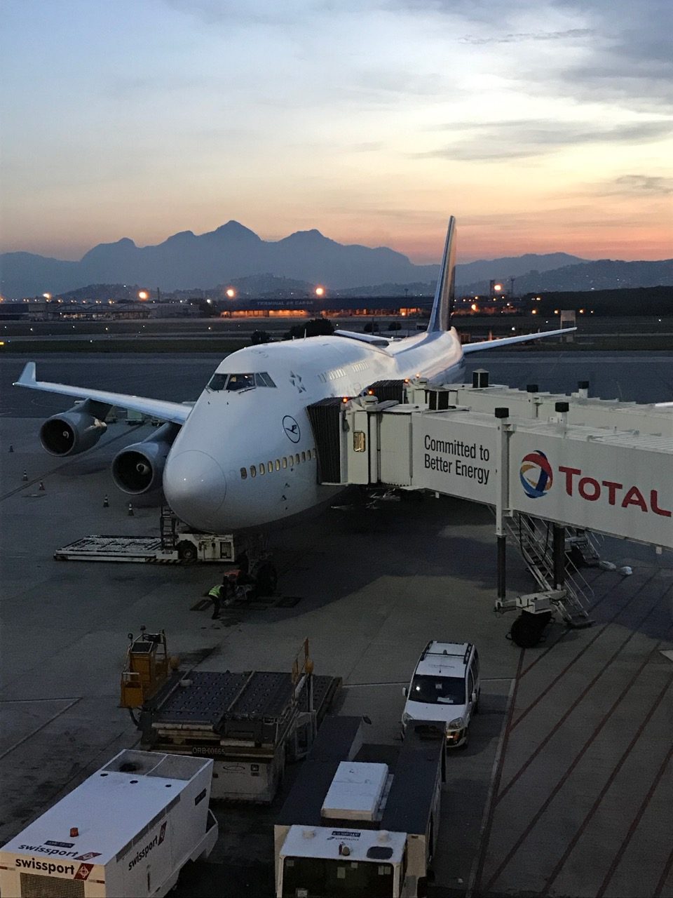 Avião Lufthansa GIG